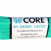 Aquamarine - 108 inch (274 cm) CORE Shoelace by Derby Laces (NARROW 6MM WIDE LACE)