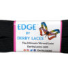 Black 90 inch (229 cm) EDGE Lace for Skates and Boots by Derby Laces ( 4.5MM WIDE LACE )