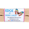 Tan 122 inch (310 cm) EDGE Lace for Skates and Boots by Derby Laces ( 4.5MM WIDE LACE )