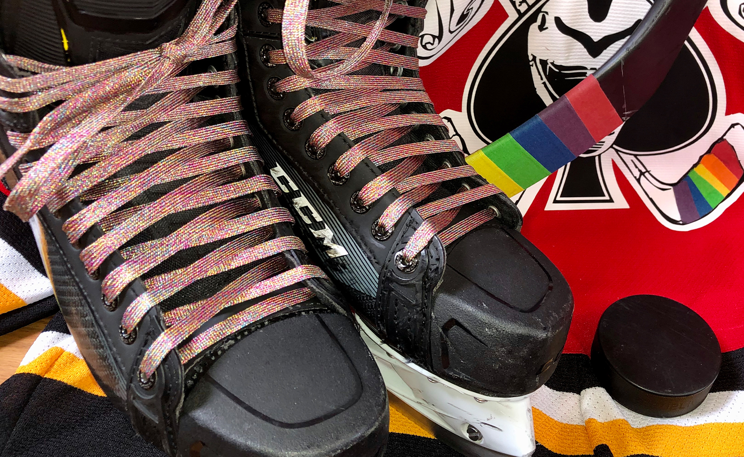 Roller Derby Hockey und Schlittschuhe Schlittschuhe Stiefel Derby Laces Rainbow Mirage Spark Schnürsenkel für Schuhe