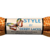 Giraffe - 84 inch (213 cm) STYLE Waxed Shoe and Skate Lace by Derby Laces