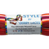 Lesbian Stripe - 45 inch (114 cm) Pride STYLE Waxed Shoe and Skate Lace by Derby Laces